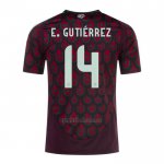 Camiseta Mexico Jugador E.Gutierrez Primera 2024