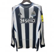 Camiseta Newcastle United Primera Manga Larga 2025-2026