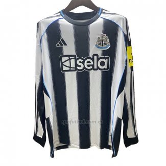 Camiseta Newcastle United Primera Manga Larga 2025-2026