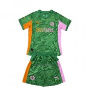 Camiseta PSV Portero Nino 2025-2026 Verde