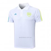 Camiseta Polo del Arsenal 2023-2024 Blanco