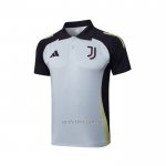 Camiseta Polo del Juventus 2024-2025 Gris