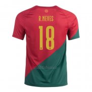 Camiseta Portugal Jugador R.Neves Primera 2022