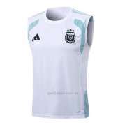 Camiseta de Entrenamiento Argentina Sin Mangas 2025-2026 Blanco