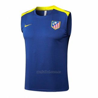 Camiseta de Entrenamiento Atletico Madrid Sin Mangas 2025-2026 Azul