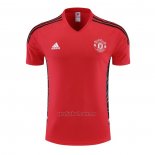 Camiseta de Entrenamiento Manchester United 2022-2023 Rojo