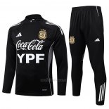 Chandal de Sudadera del Argentina Nino 2025-2026 Negro