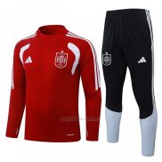 Chandal de Sudadera del Espana Nino 2026-2027 Rojo