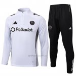 Chandal de Sudadera del Inter Miami Nino 2025-2026 Blanco