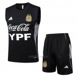 Chandal del Argentina Sin Mangas 2025-2026 Negro