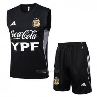 Chandal del Argentina Sin Mangas 2025-2026 Negro