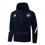 Chaqueta con Capucha del Arsenal 2025-2026 Negro