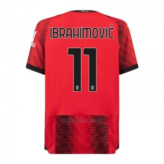 Camiseta AC Milan Jugador Ibrahimovic Primera 2023-2024
