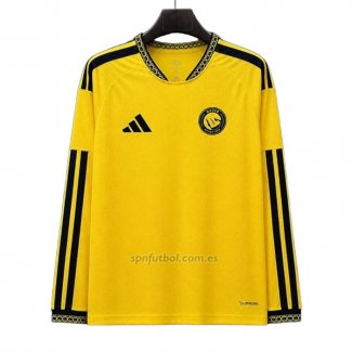 Camiseta Al Nassr Primera Manga Larga 2026-2027