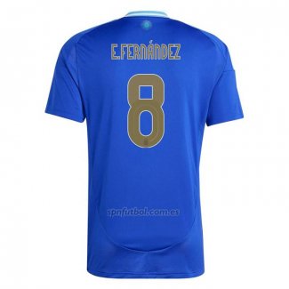 Camiseta Argentina Jugador E.Fernandez Segunda 2024