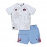 Camiseta Aston Villa Segunda Nino 2023-2024