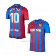 Camiseta Barcelona Jugador Ansu Fati Primera 2021-2022