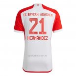 Camiseta Bayern Munich Jugador Hernandez Primera 2023-2024