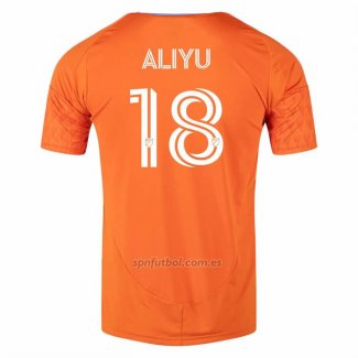 Camiseta Houston Dynamo Jugador Ibrahim Aliyu Primera 2025