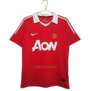 Camiseta Manchester United Primera Retro 10-11