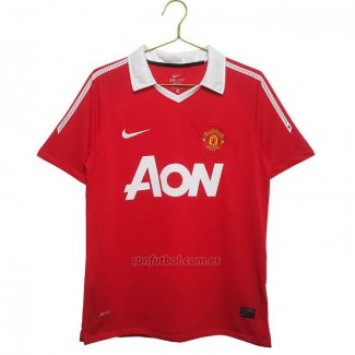 Camiseta Manchester United Primera Retro 10-11