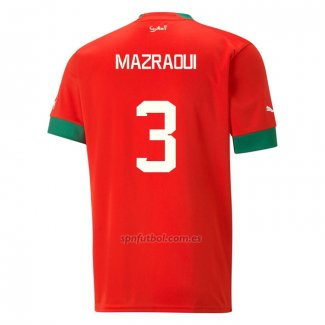 Camiseta Marruecos Jugador Mazraoui Primera 2022