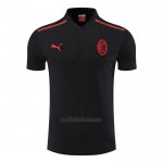 Camiseta Polo del AC Milan 2022-2023 Negro