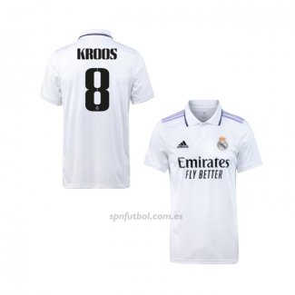 Camiseta Real Madrid Jugador Kroos Primera 2022-2023