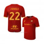 Camiseta Roma Jugador Zaniolo Primera 2021-2022