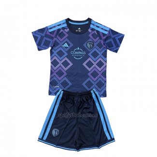 Camiseta Sporting Kansas City Segunda Nino 2026