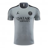 Camiseta de Entrenamiento Paris Saint-Germain Jordan 2023-2024 Gris