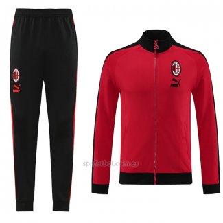 Chandal de Chaqueta del AC Milan 2023-2024 Rojo