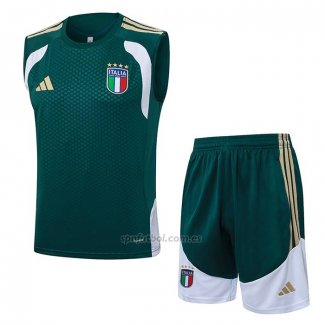 Chandal del Italia Sin Mangas 2025-2026 Verde