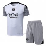 Chandal del Paris Saint-Germain Manga Corta 2026-2027 Blanco - Pantalon Corto