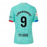 Camiseta Barcelona Jugador Lewandowski Tercera 2023-2024
