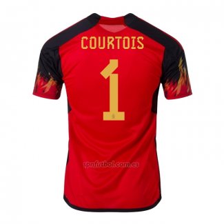 Camiseta Belgica Jugador Courtois Primera 2022