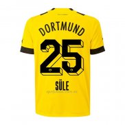 Camiseta Borussia Dortmund Jugador Sule Primera 2022-2023