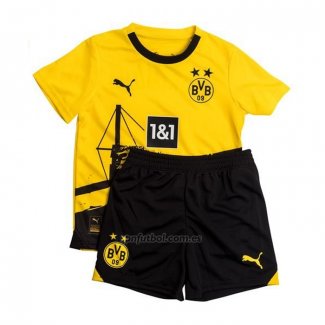 Camiseta Borussia Dortmund Primera Nino 2023-2024