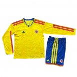 Camiseta Colombia Primera Manga Larga Nino 2026