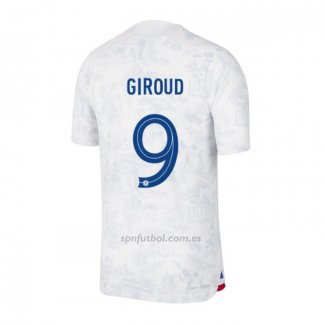 Camiseta Francia Jugador Giroud Segunda 2022