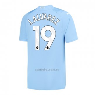 Camiseta Manchester City Jugador J.Alvarez Primera 2023-2024