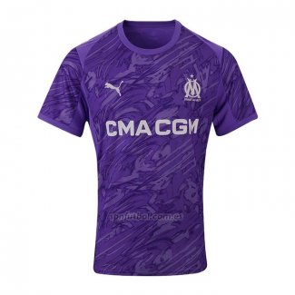 Camiseta Olympique Marsella Portero 2025-2026 Purpura