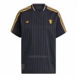 Camiseta Pre Partido del Manchester United 2025-2026 Negro