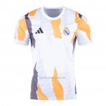 Camiseta Pre Partido del Real Madrid 2024 Blanco
