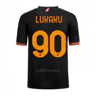 Camiseta Roma Jugador Lukaku Tercera 2023-2024