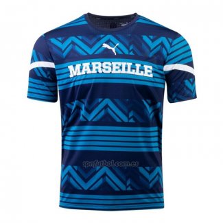 Camiseta de Entrenamiento Olympique Marsella 2022-2023 Azul