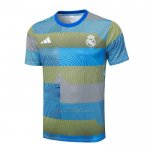 Camiseta de Entrenamiento Real Madrid 2025-2026 Azul Verde