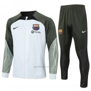 Chandal de Chaqueta del Barcelona Nino 2023-2024 Gris