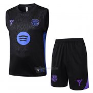 Chandal del Barcelona Sin Mangas 2025-2026 Negro Azul