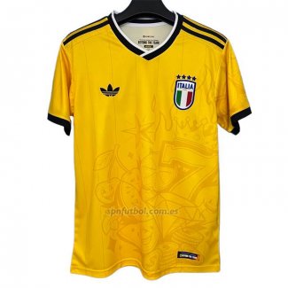 Tailandia Camiseta Italia Special 2025 Amarillo